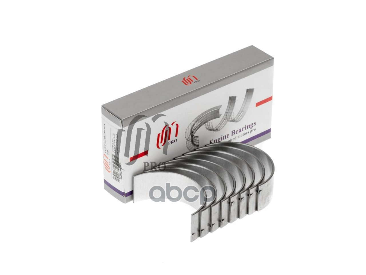 Вкладыши шатунные 0.25 комплект ГАЗ 3302 дв. Cummins ISF 2.8 UM United Motors арт. 08BES0204025