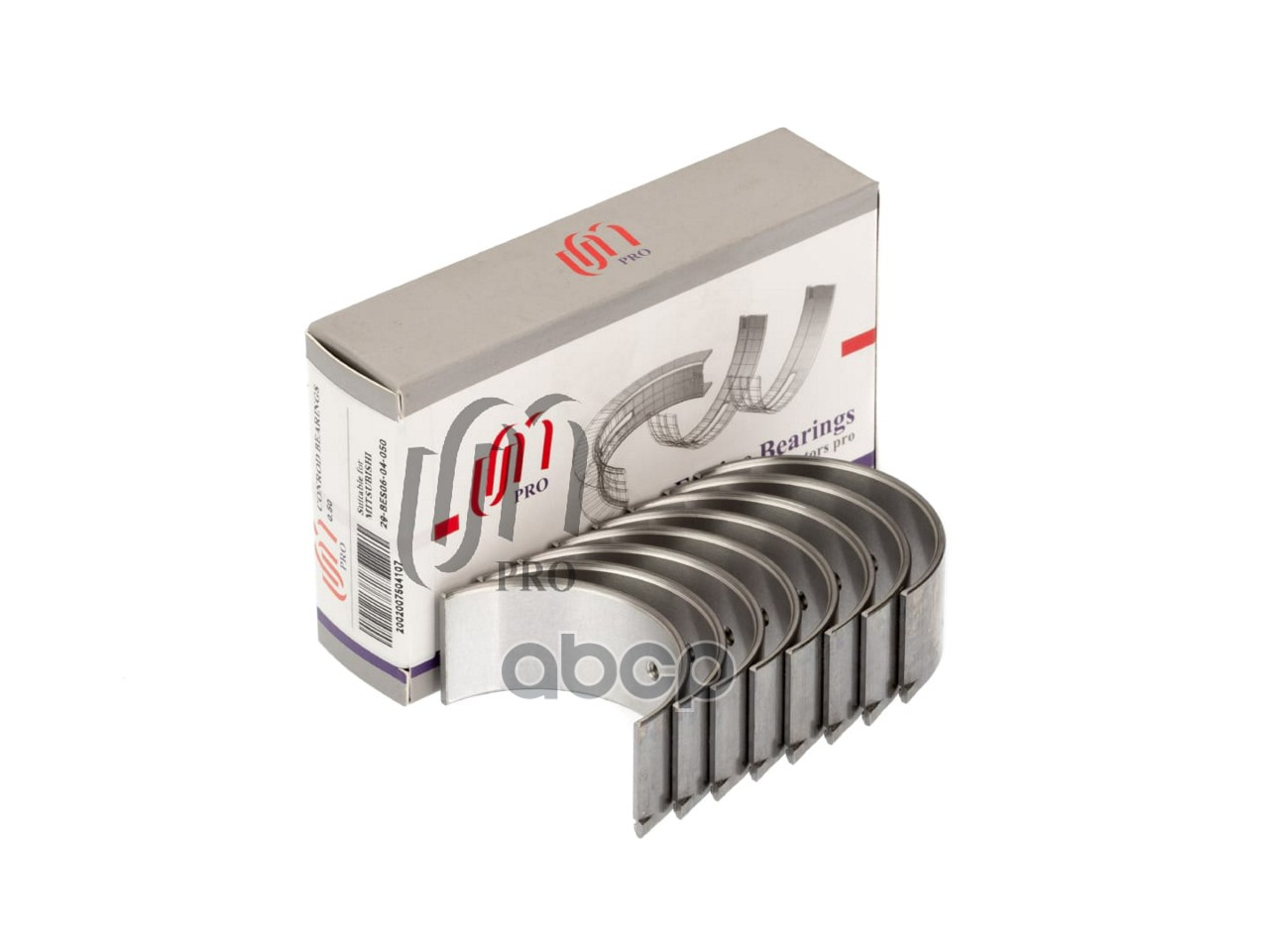 Вкладыши шатунные 0.50 Mitsubishi 4G63 UM United Motors арт. 29BES0604050