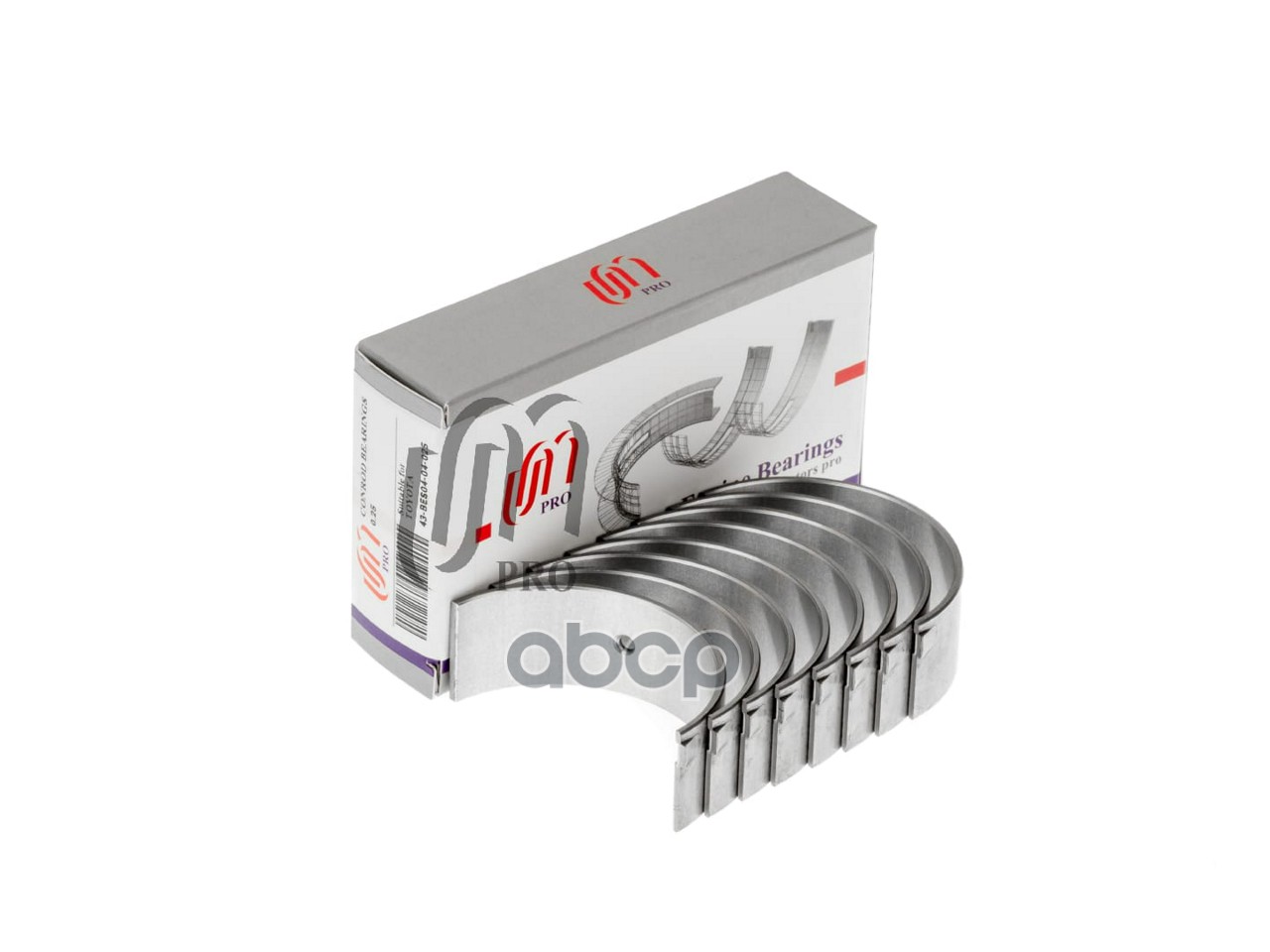 Вкладыши шатунные 0.25 Toyota 3S-FE/5S-FE d52mm (13204-74040, 13204-74041) UM United Motors арт. 43BES0404025