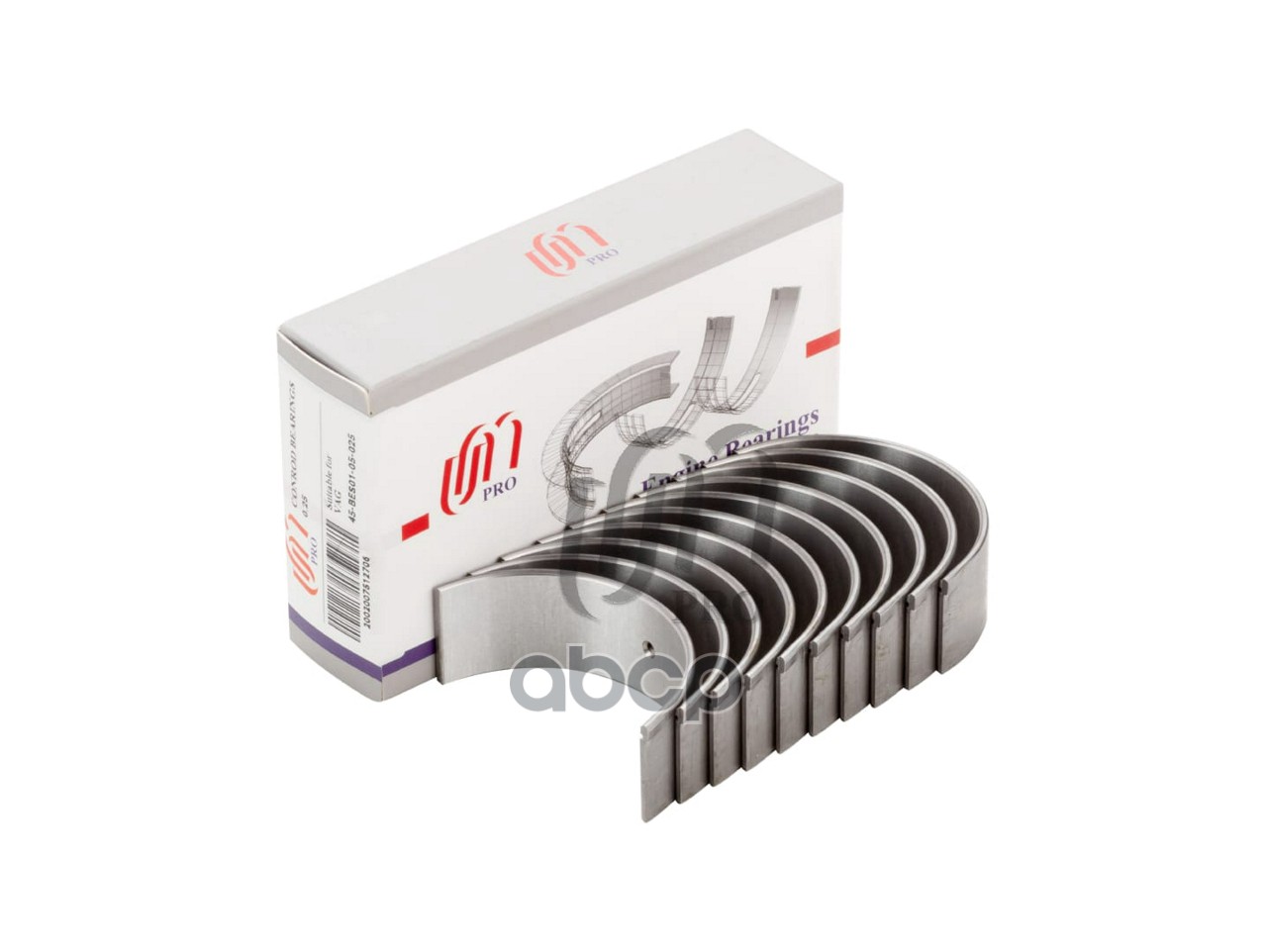 Вкладыши шатунные 0.25 VOLKSWAGEN ACU, APL, HP, JS, JT, KV UM United Motors арт. 45BES0105025