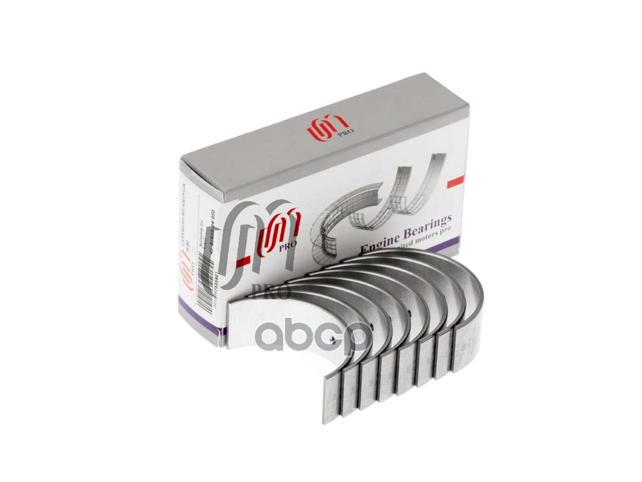 Вкладыши шатунные 0.50 без замка VW ADX, AEX, ANX UM United Motors арт. 45BES0304050