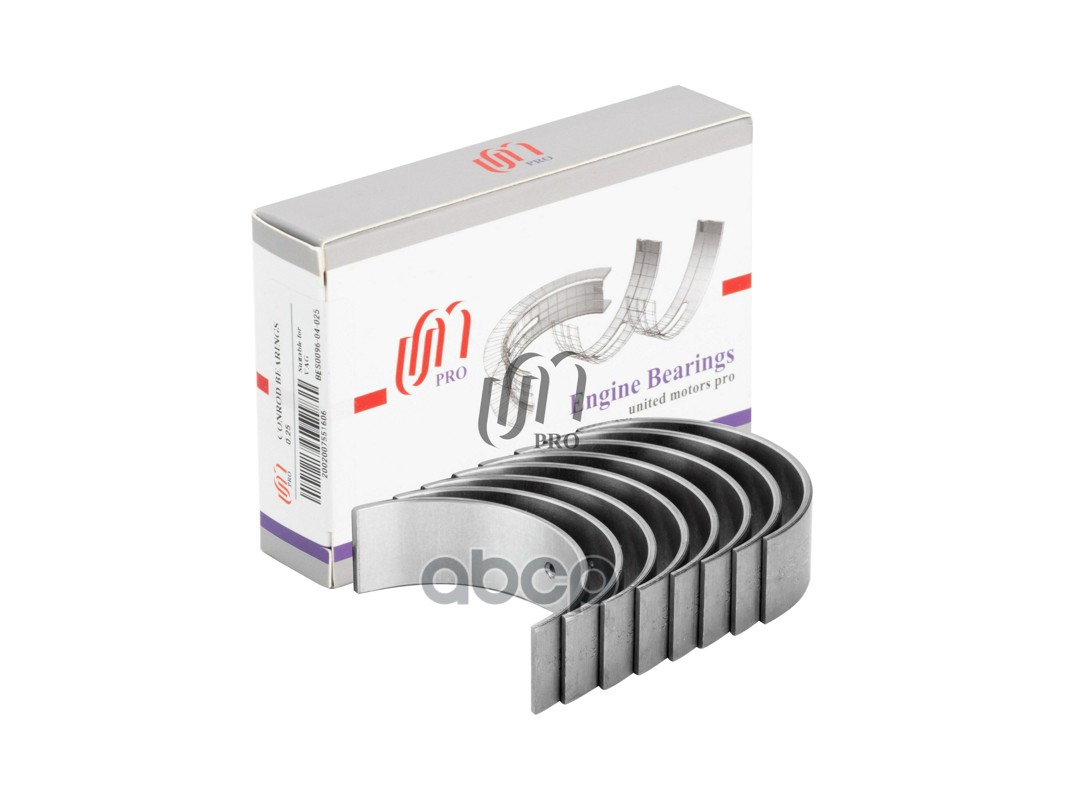 Вкладыши шатунные 0.25 VW BLF/CAVA UM United Motors арт. BES009604025