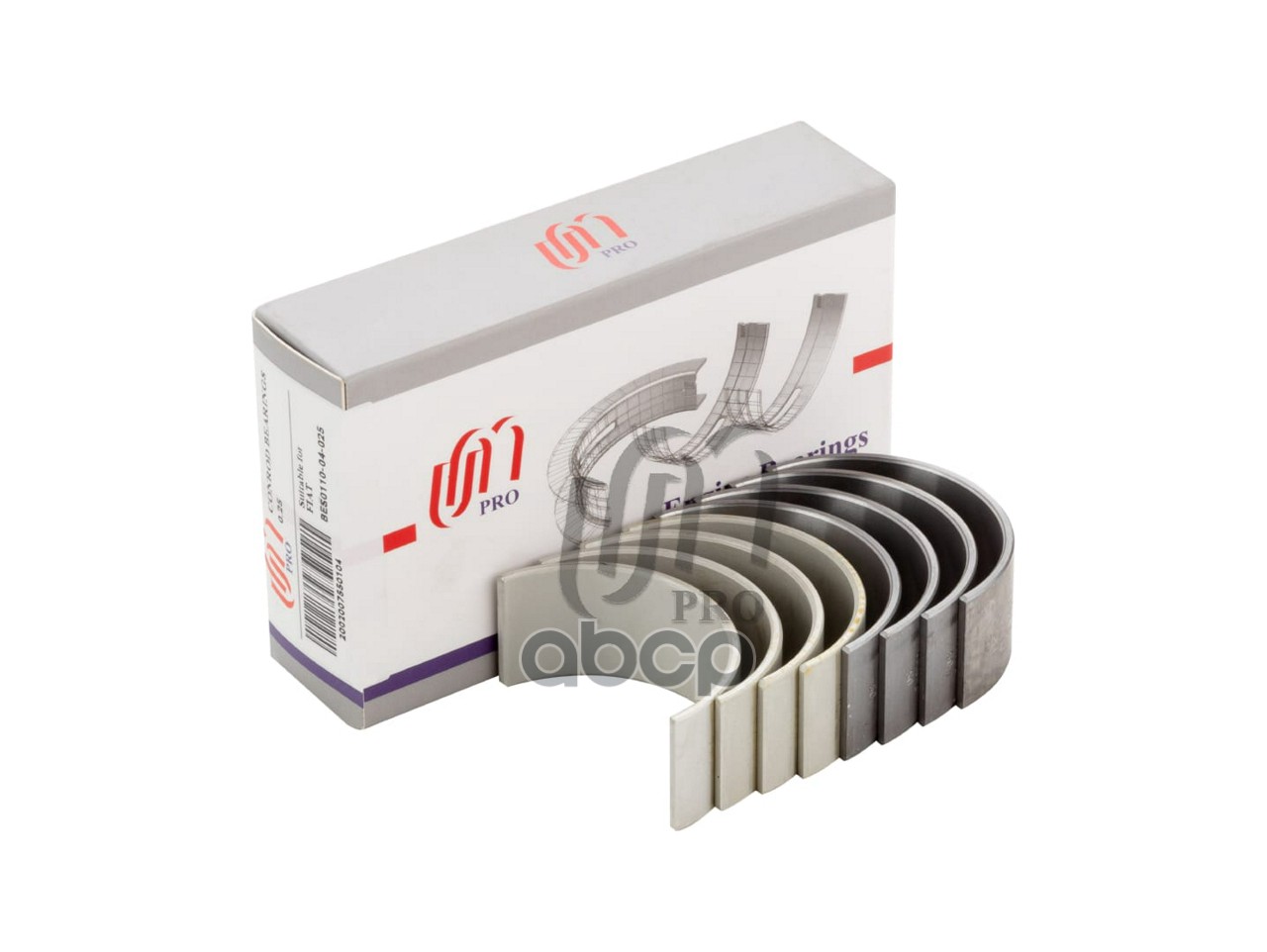 Вкладыши шатунные 0.25, к-т, Fiat 1.3JTD UM United Motors арт. BES011004025