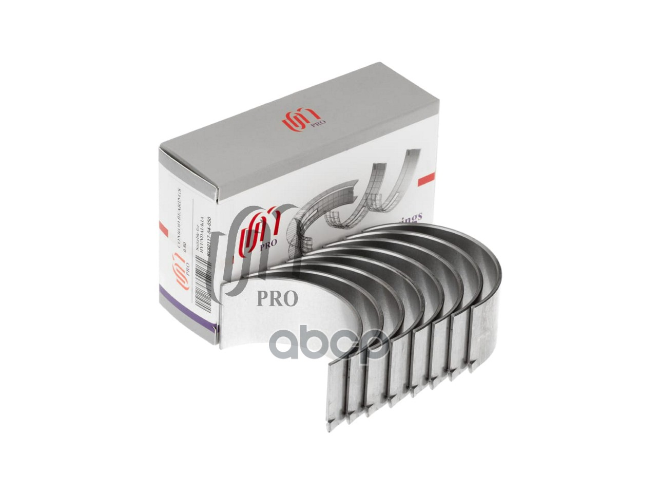 Вкладыши шатунные 0.50 KIA/Hyundai 2.5 D4CB UM United Motors арт. BES011704050