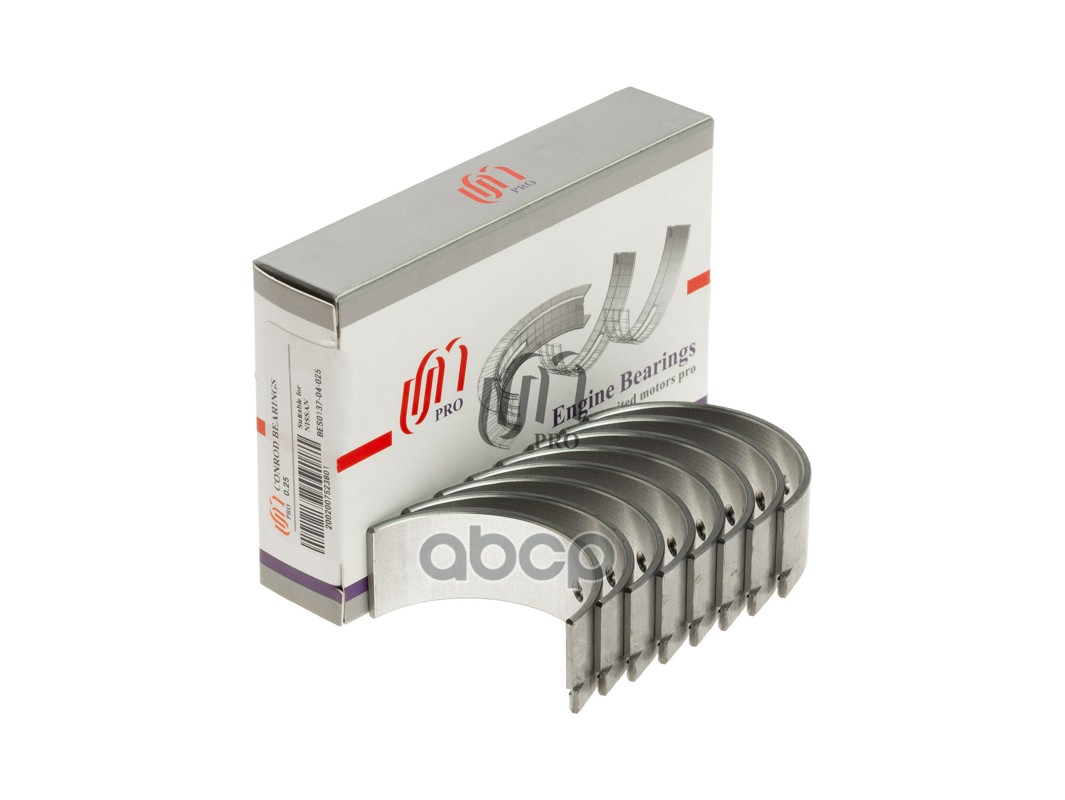 Вкладыши шатунные 0.25 Nissan E15,E16 (12111-11M00) United Motors арт. BES013704025