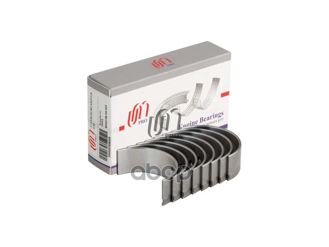 Вкладыши шатунные 0.25 Opel 1.6S,18E UM United Motors арт. BES013804025