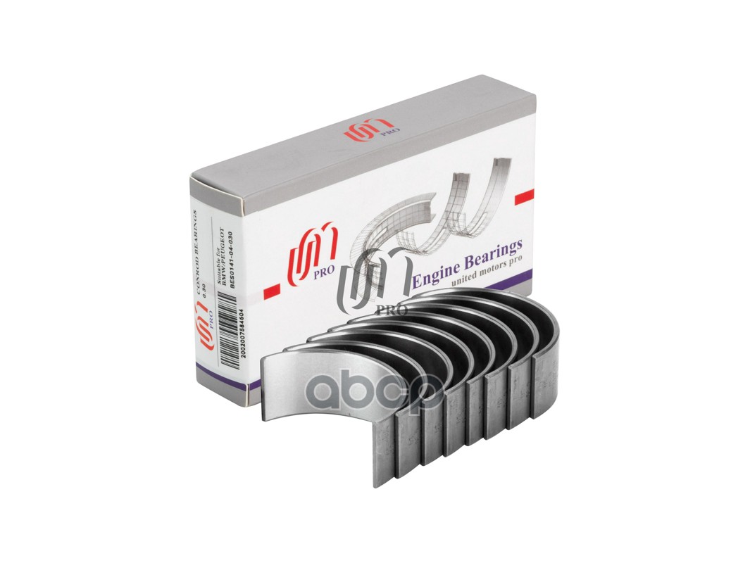 Вкладыши шатунные 0.30 Peugeot EP6DT/BMW N14B16C (к-т.) UM United Motors арт. BES014104030