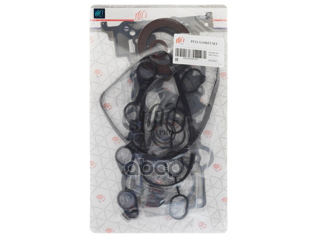 Полный набор прокладок Hyudai/Kia G4FA/G4FC (20910-2BG01, 20910-2BG02) UM United Motors арт. GF0262