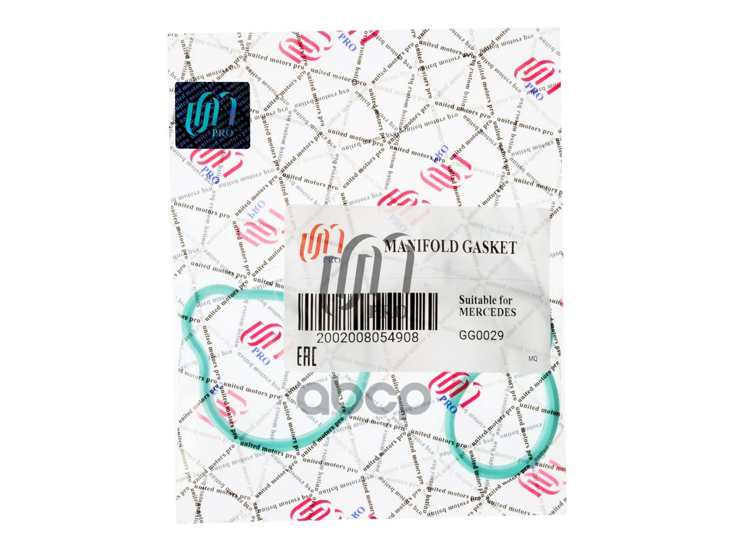 Прокладка впускного коллектора MB M111 (A 111 141 12 80) UM United Motors арт. GG0029
