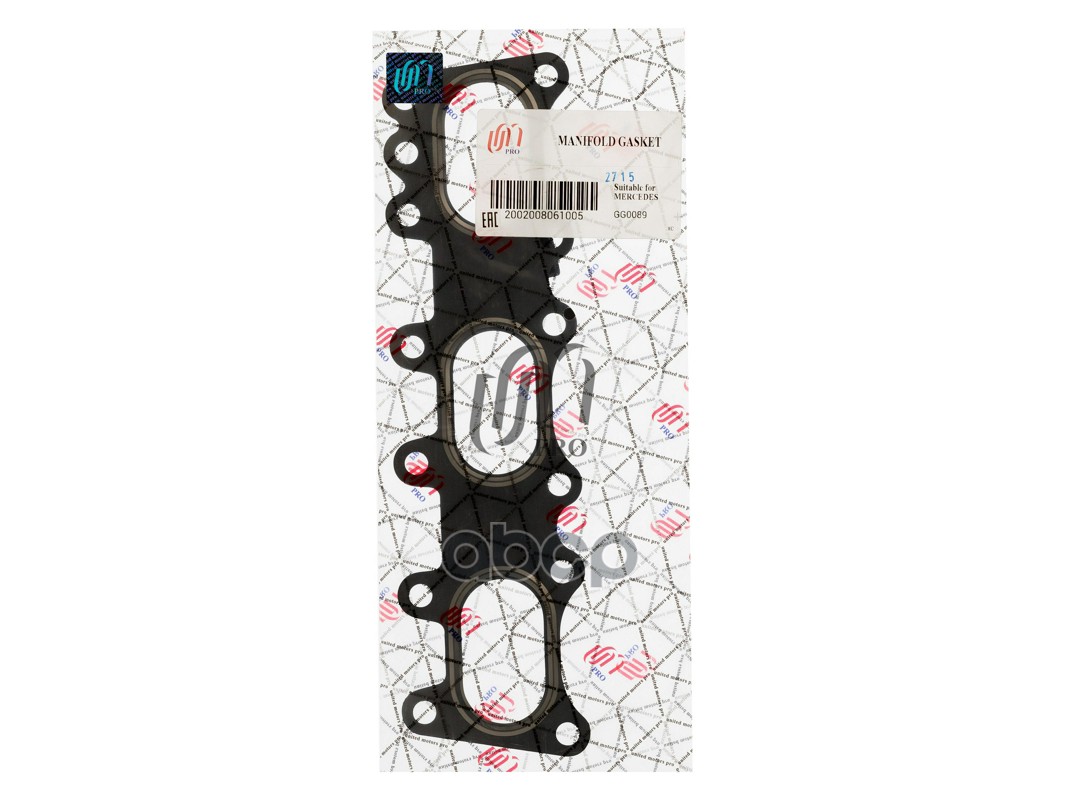 Прокладка выпускного коллектора MB M104.941 (=70-31321-00) UM United Motors арт. GG0089