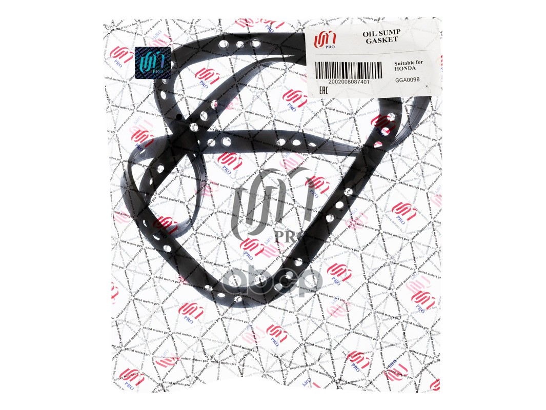 Прокладка поддона Honda B20Z2 (11251-P30-004) UM United Motors арт. GGA0098
