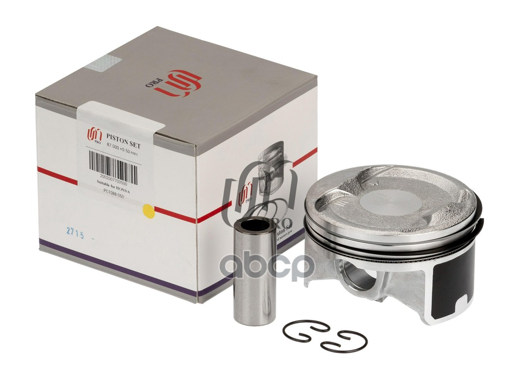 Поршень 0.50 с кольцами Honda K24A4 d87.0+0.5 (13010-RAA-A01) United Motors арт. PC1088050