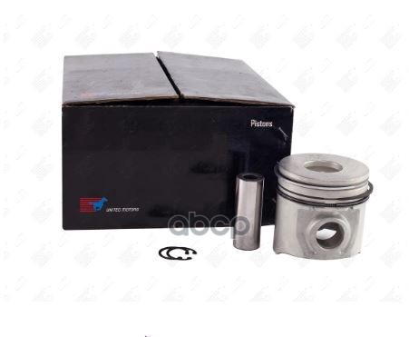 Поршень 0.50 с кольцами VW 2.0 TDi 16V CAGA/CAHB/CAAD d81.01+0.50 UM United Motors арт. PC1122050