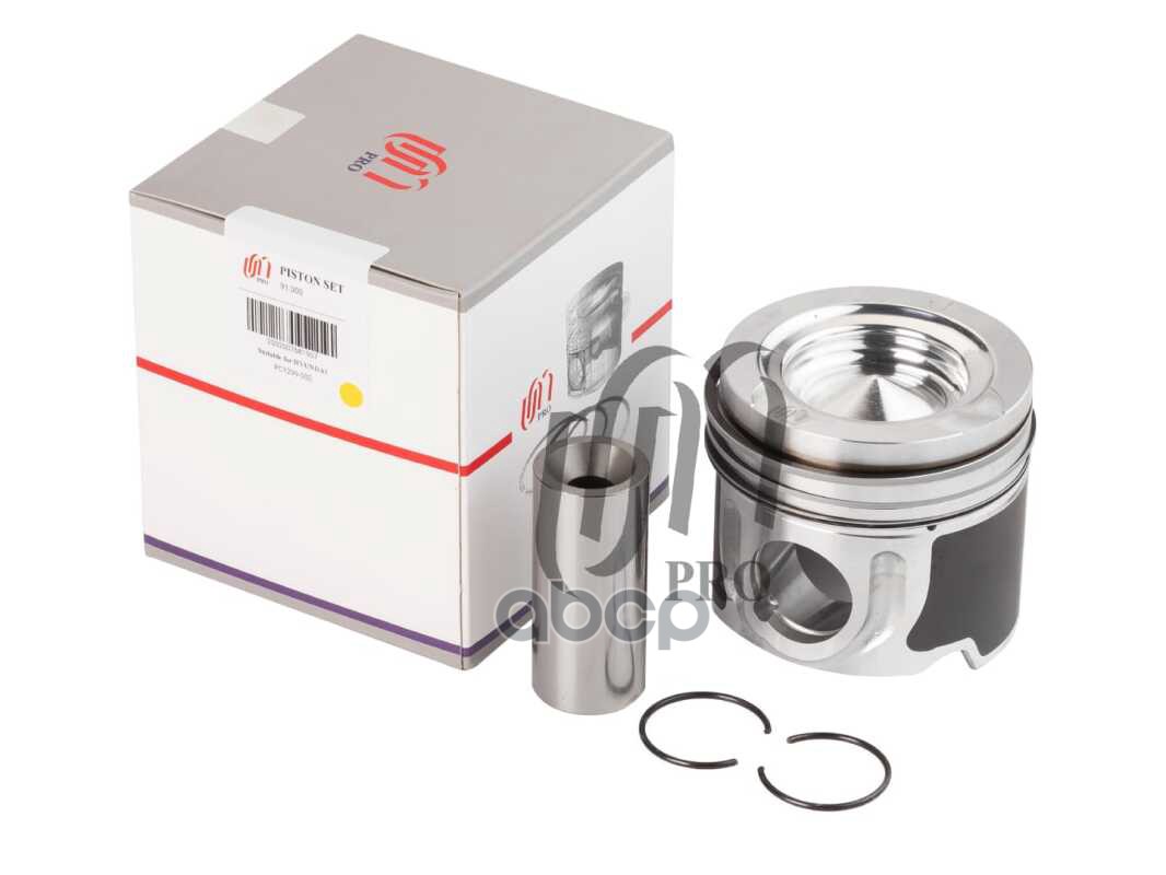 Поршень STD с кольцами с масл. галереей Hyundai D4CB TCi d91.0 STD (23410-4A950) UM United Motors арт. PC1299000