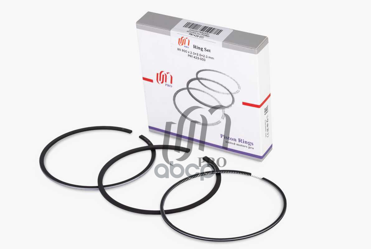 Кольца Поршневые Std Ford Transit 2.4Tdci 16V С 2004Г. Euro 4 D89.9 Std 2.0-2.0-2.0 На 1 Цил. Um United Motors арт. PR1423000