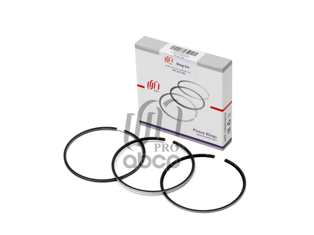 Кольца поршневые 0.50 SsangYong 2.0Xdi D20DT d86.2+0.5 2.45-2.0-3.0 на 1 цил. UM United Motors арт. PR1527050