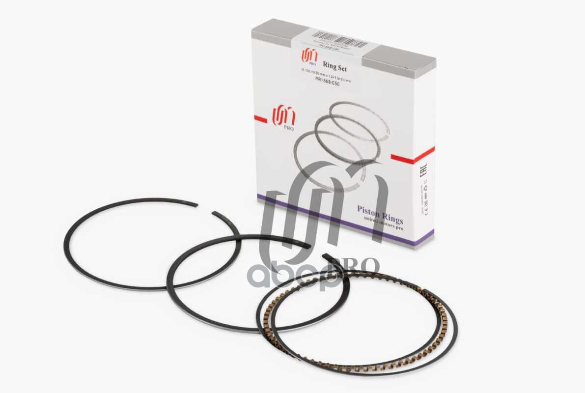 Кольца поршневые 0.50 Mitsubishi 6G72 DOHC 24V d91.1+0.5 1.2-1.5-3.0 на 1 цил. UM United Motors арт. PR1568050