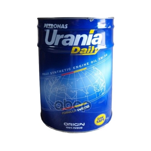 Urania Масло Мот. Синт. Urania Daily 5W30 20 Л. 13451910