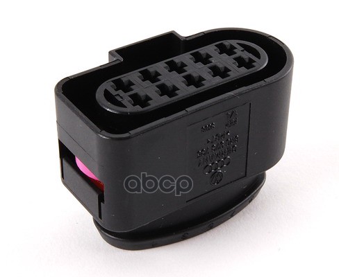 Корпус плоского разъема головных фар VAG/SKODA 10pin 6R0 973 735 VAG арт. 6R0 973 735