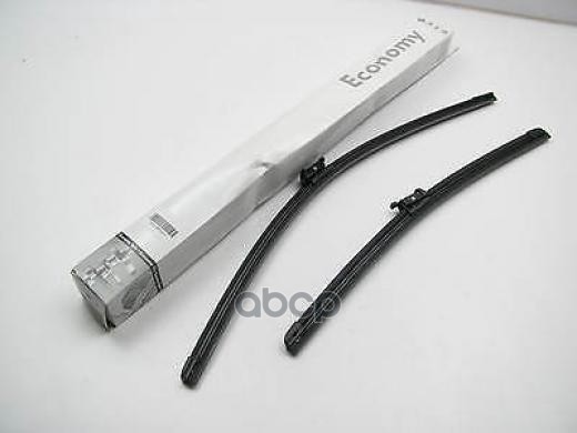 Щетки Стеклоочистителя 600/450Мм Бескаркасные, К-Кт Vw Caddy 2007-, Touran 2007- VAG арт. JZW998002L