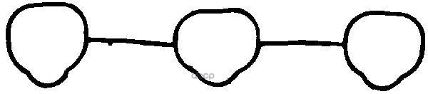 Прокладка впускного коллектора Opel Calibra 90-97 / Omega 94-03 X25XE;X30XE;Y26SE;Y32SE VICTOR REINZ арт. 71-34241-00