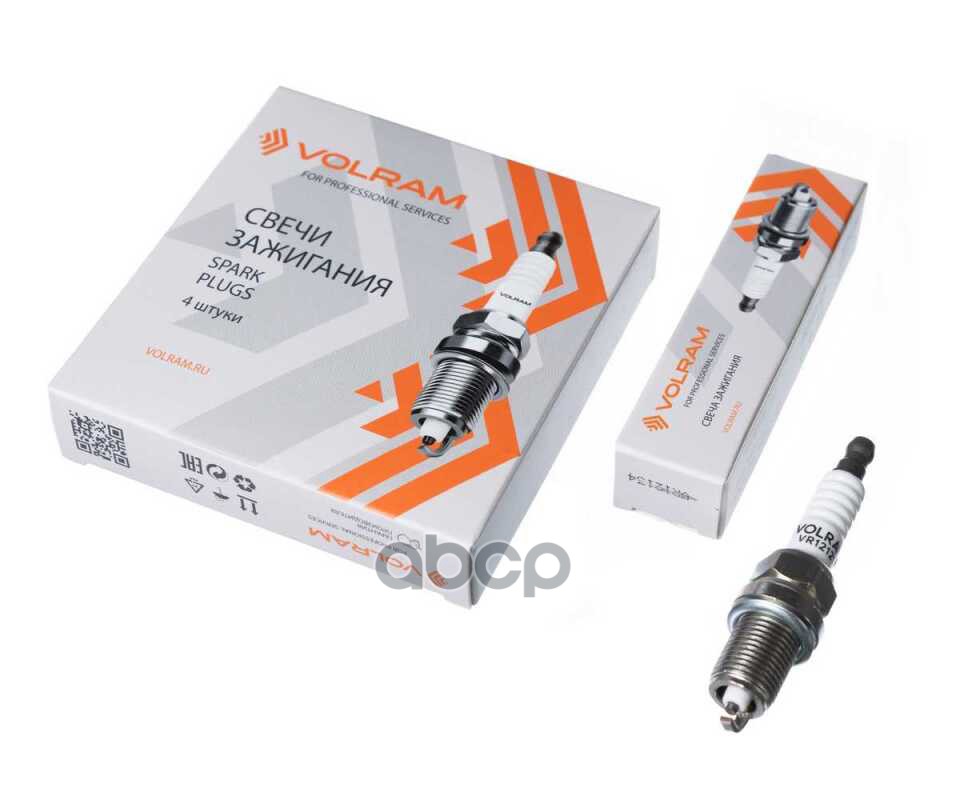 Свеча зажигания KIA RIO II 1.6 05-, LADA 16V ВАЗ 2110-2112/KALINA 1117-1119 1.4, VOLRAM арт. VR12121