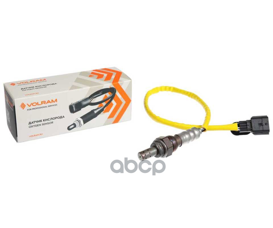 Датчик кислорода LADA LARGUS дв. 16 кл. K4M, RENAULT LOGAN (04-), до катализатора, желтый VOLRAM арт. VR19175