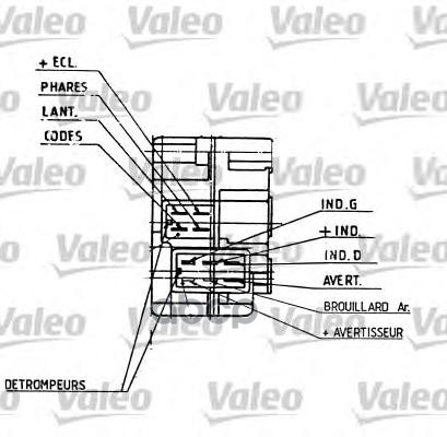 Переключатель Подрулевой Renault: 19 I (B/C53) 1.2/1.4/1.4 (B/C532) Kat/1.4 (B/C53p)/1.7 (B/C53b)/1.7 (B/C53c)/1.9 D (B/C534,...