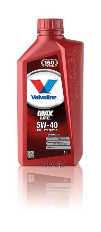 Valvoline Моторное Масло Maxlife 5W40 1Л