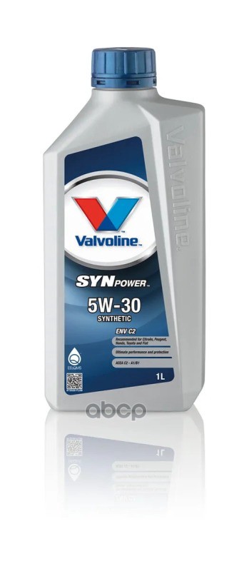 Valvoline Масло Моторное Synpower Env C2 5W30 1Л
