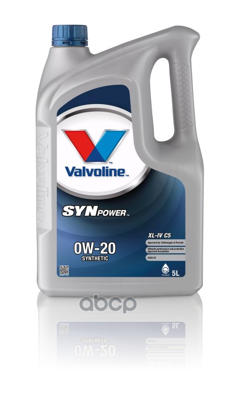 Масло Моторное Synpower Xl-Iv C5 0W20 5L Valvoline арт. 882861