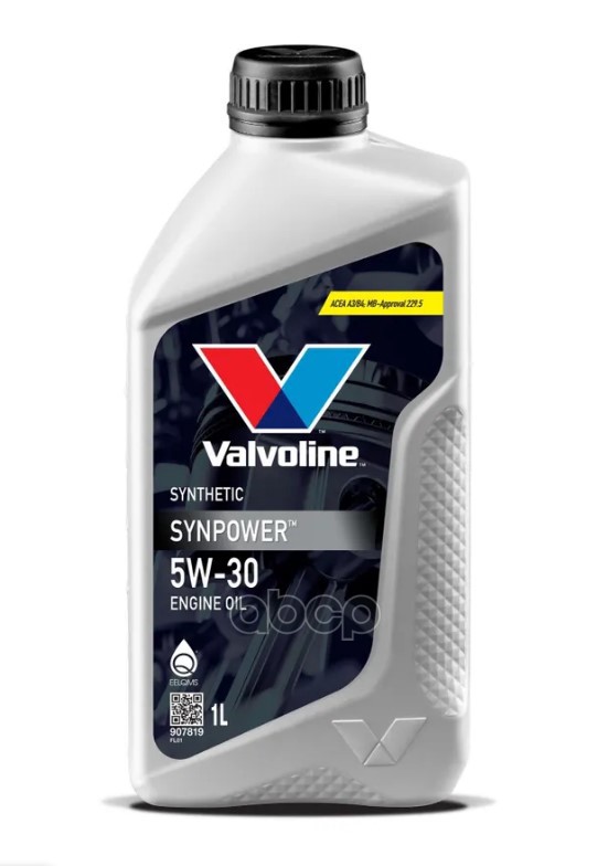 Масло моторное синтетическое SynPower 5W30 SL/CF, A3/B4 1л Valvoline арт. 907819