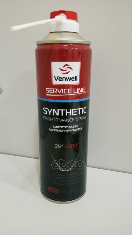 Смазка cпрей Venwell SYNTHETIC Performance Spray адгезионная 500 мл VW-SL-019RU Venwell арт. VW-SL-019RU