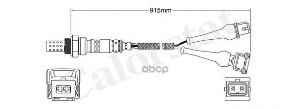 Датчик Кислорода (Лямбда-Зонд) Vernet арт. LS140055