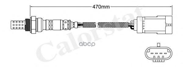 Датчик Кислородный (Лямбда-Зонд) Ls140275 Vernet арт. LS140275