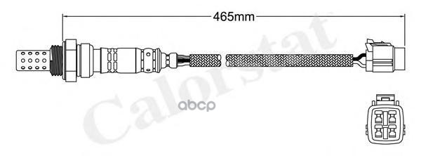 Датчик Кислородный (Лямбда-Зонд) Ls140425 Vernet арт. LS140425