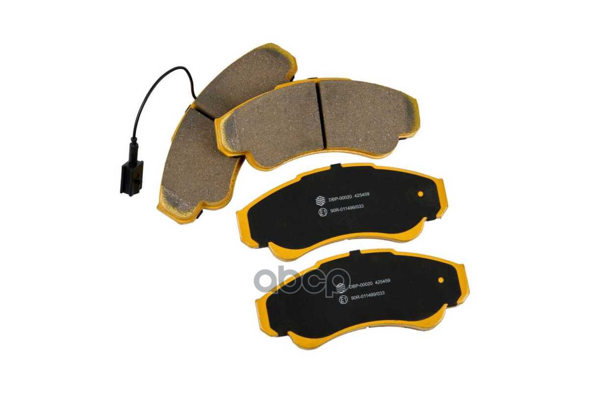 Колодка Тормозная Дисковый Тормоз К-Т Передняя С Датчиком WAYTEKO арт. DBP-00020