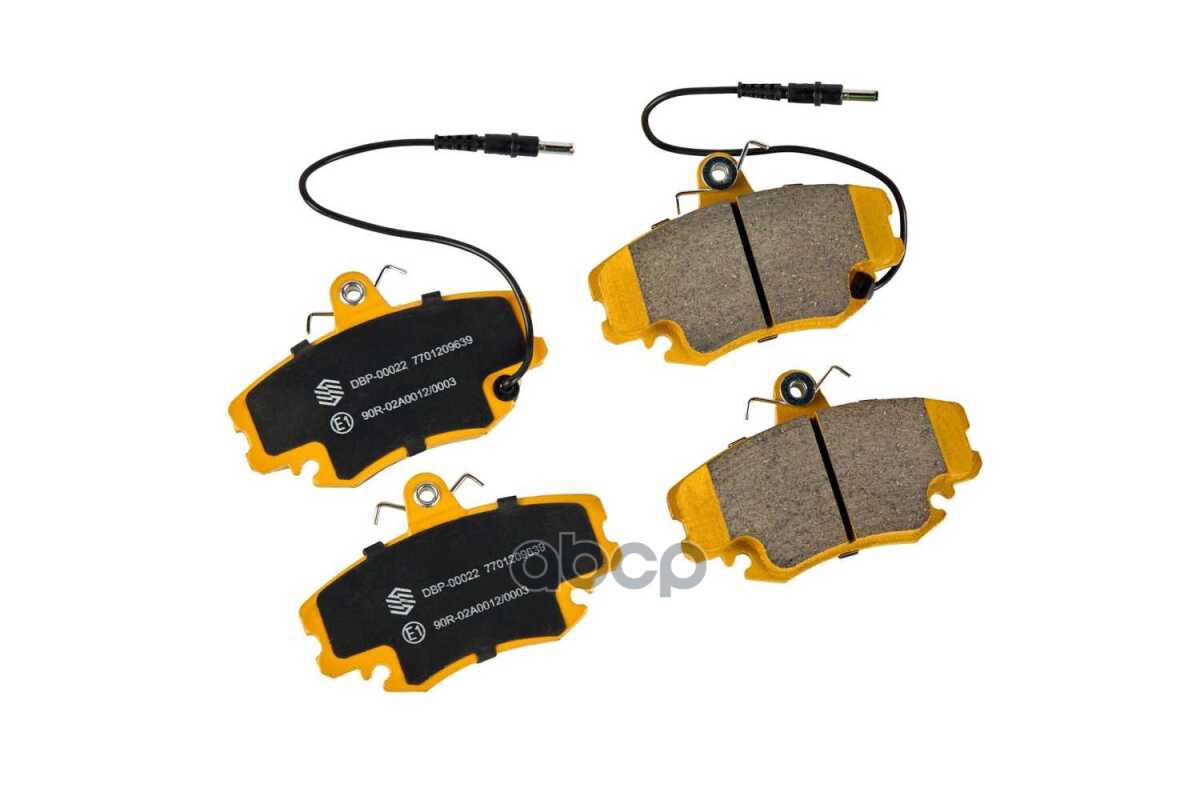 Колодка Тормозная Дисковый Тормоз К-Т Задняя С Датчиком WAYTEKO арт. DBP-00022