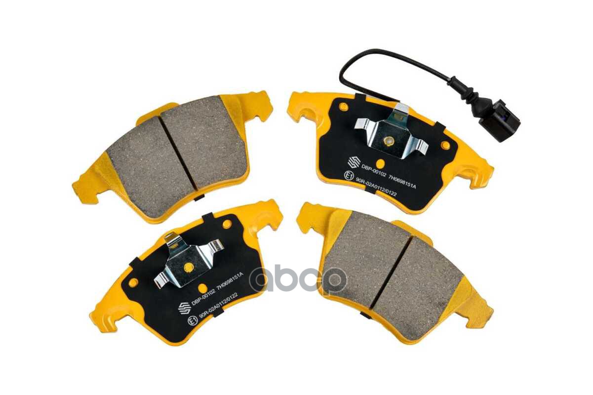 Колодка Тормозная Дисковый Тормоз К-Т Передняя С Датчиком WAYTEKO арт. DBP-00102