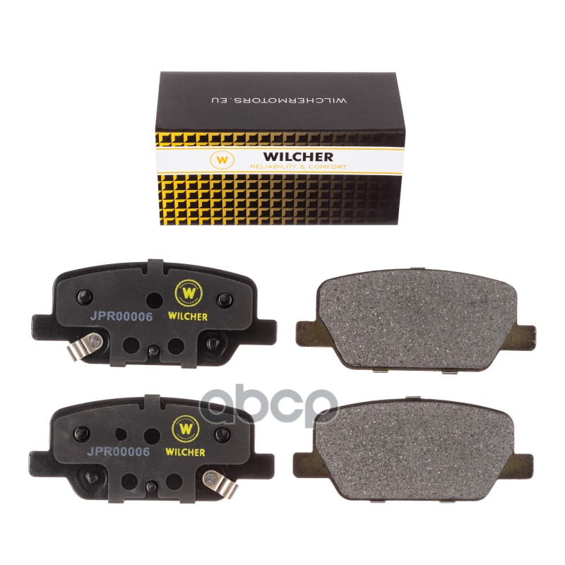 Колодки тормозные задние WILCHER JPR00006 WILCHER арт. JPR00006