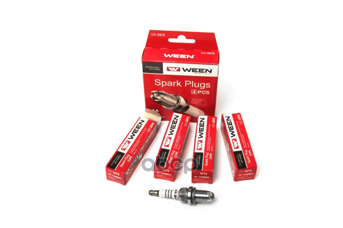 122-3372 WEEN (1 шт.) свечи зажигания  FORD, LADA, MITSUBISHI, NISSAN, SAAB 1223372 Ween арт. 1223372