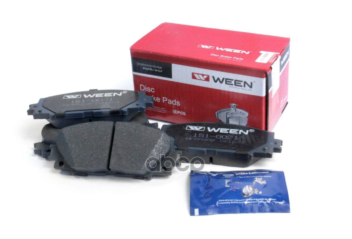Тормозные колодки дисковые передние LEXUS CT 200h  TOYOTA Prius  Yaris Ween арт. 151-0021