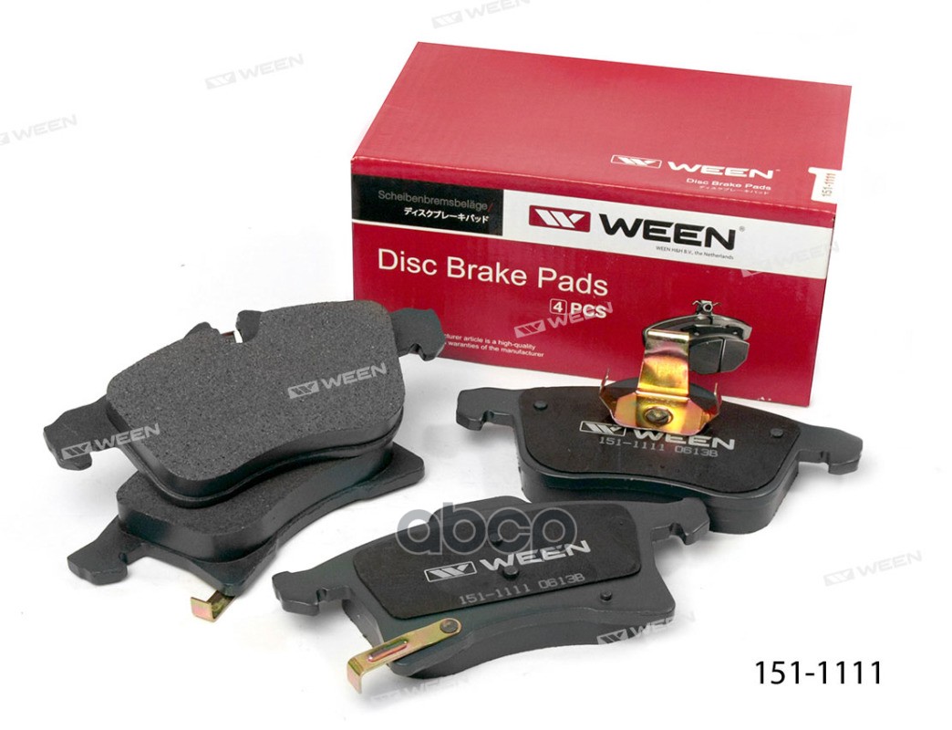 Тормозные колодки дисковые передние OPEL Astra G/H  Astra J Sports Tourer  Corsa C/D/E  Meriva  Meri Ween арт. 151-1111