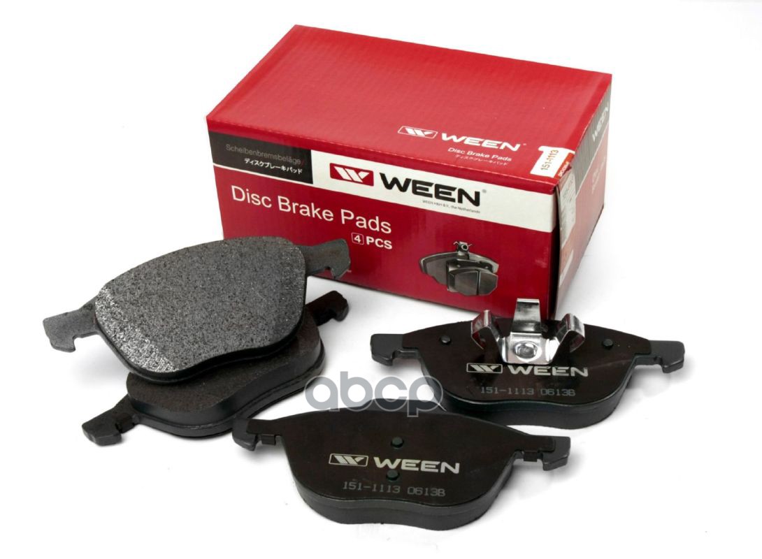 Тормозные колодки дисковые передние FORD  C-max  Focus C-max  Focus II  MAZDA 3 (BL)  5  VOLVO S40 Ween арт. 151-1113