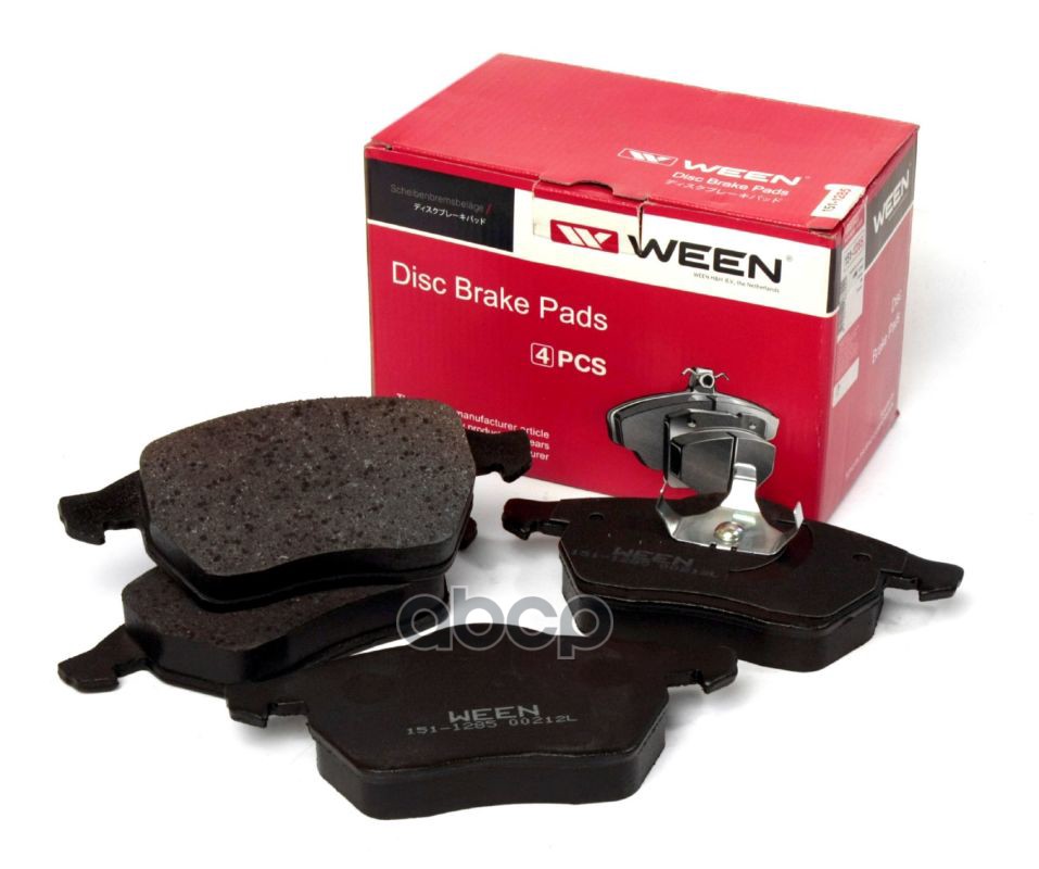 Тормозные колодки дисковые передние FORD Galaxy I (WGR), Galaxy II (WA6), SEAT Alhambr WEEN 151-1285 Ween арт. 151-1285