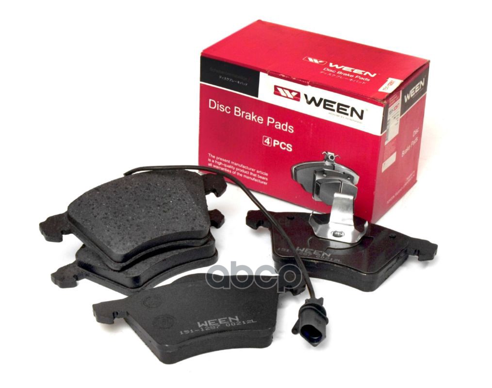 Тормозные Колодки Дисковые Передние Ford Galaxy, Vw Sharan Ween 151-1287 Ween арт. 151-1287