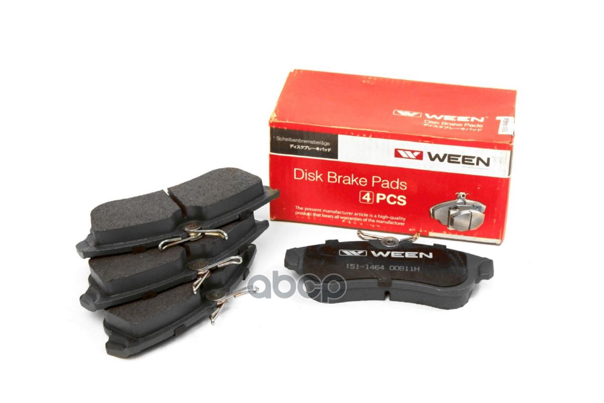 Тормозные колодки дисковые передние NISSAN Almera (N15  N16)  Primera (P10  P11) Ween арт. 151-1464