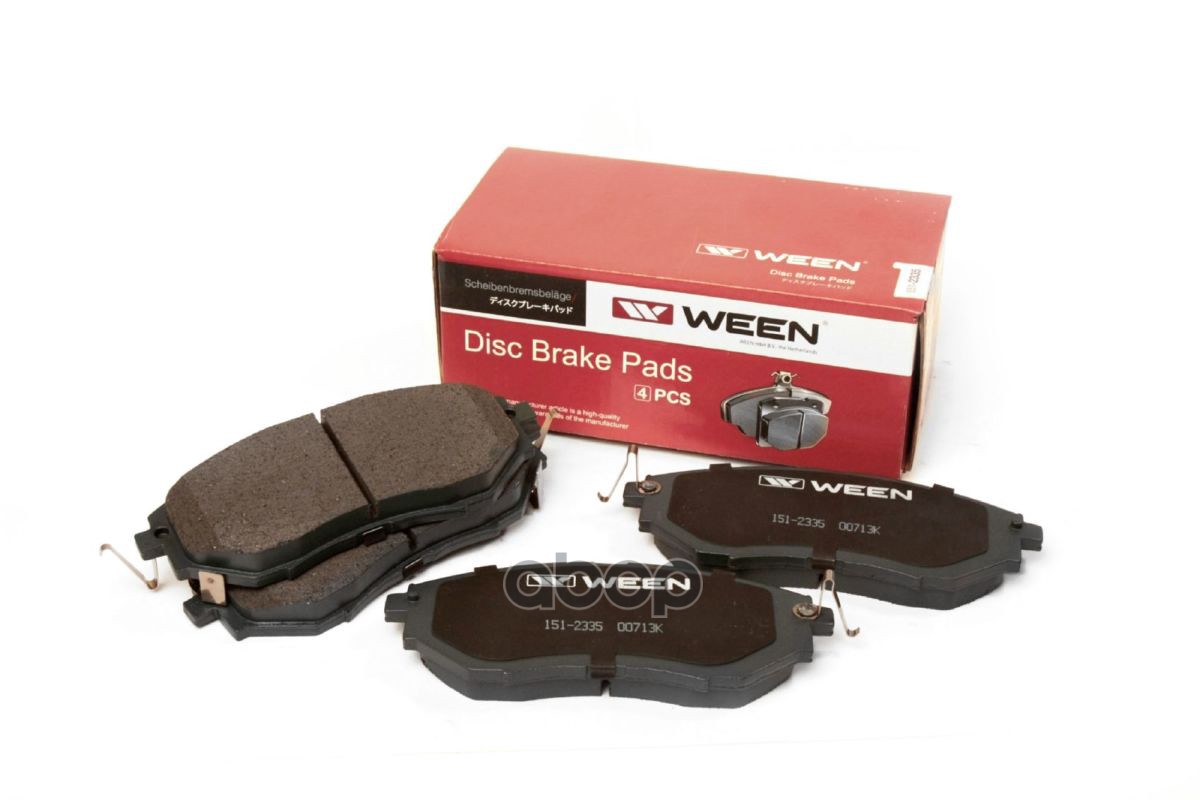 Тормозные Колодки Дисковые Передние Subaru Legacy Iv, Legacy Iv Estate (B13), Outback, Ween 151-2335 Ween арт. 151-2335