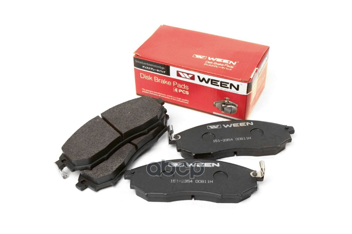 Тормозные колодки дисковые передние NISSAN Pathfinder (R51) (R52)  Murano (Z50) (Z51)  Navara  Pathf Ween арт. 151-2354