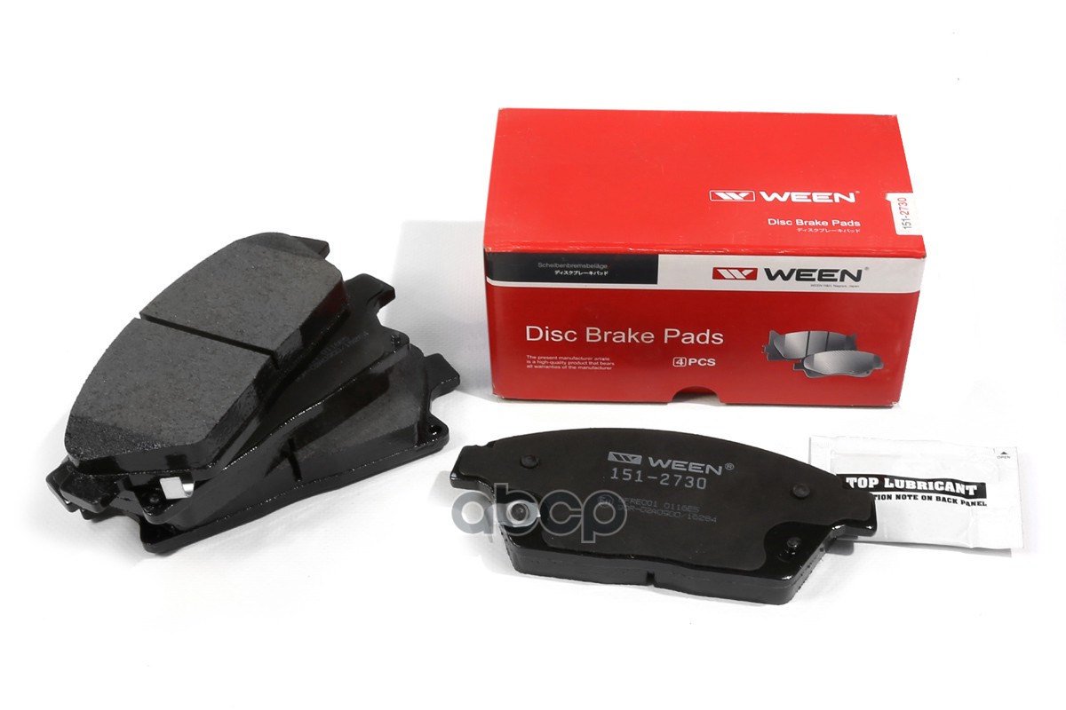 Тормозные колодки дисковые передние CHEVROLET Cruze (J300  J305  J308) 16  Cobalt  Orlando (J309) Ween арт. 151-2730